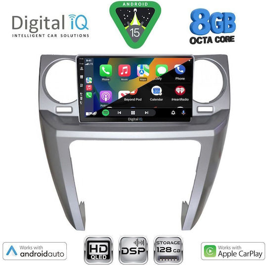 Digital IQ Car Audio System for Land Rover Discovery 2004-2009 Bluetooth USB Wi-Fi GPS Apple CarPlay Android Auto with 9 Inch Touch Screen DIGITAL IQ BXF 18335 CPAA