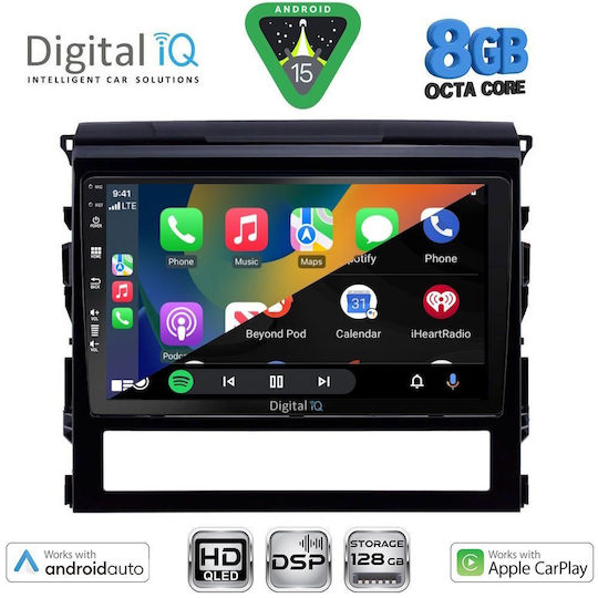 Digital IQ Car Audio System for Toyota Land Cruiser 2016-2019 with Touch Screen 9" Digital IQ BXF 18725 CPAA