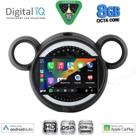 Digital Iq Bxf 18065_cpaa 9inc Multimedia Tablet Mini Countryman R60 Mod 2010-2016 Paceman R61 Mod 2013-2016
