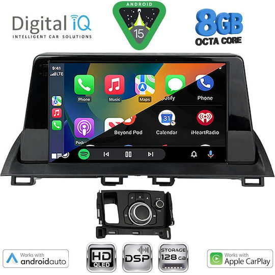 Digital IQ Ηχοσύστημα Αυτοκινήτου για Mazda CX-4 2016-2025 (Bluetooth/USB/WiFi/GPS/Apple-Carplay/Android-Auto) με Οθόνη Αφής 9"