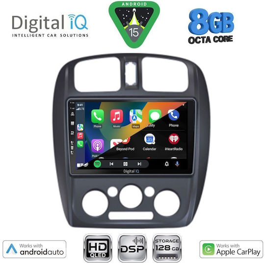 Digital IQ Car Audio System for Mazda 323 1998-2004 Bluetooth USB Wi-Fi GPS Apple CarPlay Android Auto with 9 Inch Touch Screen DIGITAL IQ BXF 18363 CPAA