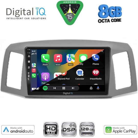 Digital IQ Auto-Audiosysteme für Jeep Großer Cherokee 2005-2007 mit Touchscreen 10"