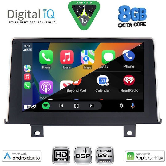 Digital IQ Ηχοσύστημα Αυτοκινήτου για BMW Σειρά 1 2011-2016 (Bluetooth/USB/WiFi/GPS/Apple-Carplay/Android-Auto) με Οθόνη Αφής 9"