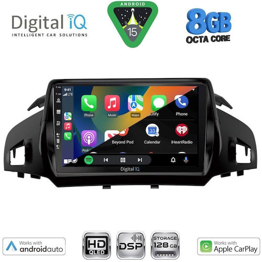 Digital IQ BXF 18160_CPAA 9-инчов мултимедиен таблет Ford Kuga модел 2013-2019 – C-Max модел 2011-2020
