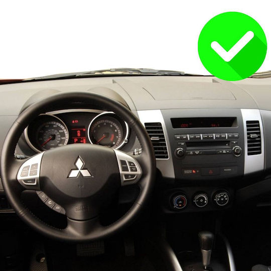Carmedia Auto-Audiosystem für Peugeot 4007 Mitsubishi Outlander Citroen C-Crosser 2006-2012 (Bluetooth/USB/WiFi/GPS/Apple-Carplay/Android-Auto) mit Touchscreen 10.33"