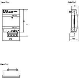 Siemens Simatic S7-1200 Zubehör Verschiedenes Industrielles Gebäudeausrüstung 6es7231-4ha30-0xb0