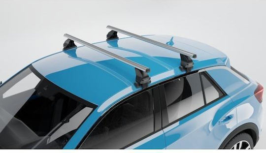 Menabo Komplettes Set Autodachträger Aluminium Omega M 112 cm Silber Alfa Romeo 159 SportWagon 5 Türen 2006>2013-2 Stück 9650 Mb+13460 Mb Mp.ar.13460/mb-omga-6