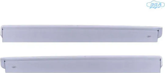 DGA Σετ Ανεμοθραύστες Αυτοκινήτου Πίσω για Toyota Corolla 2018+ 2τμχ