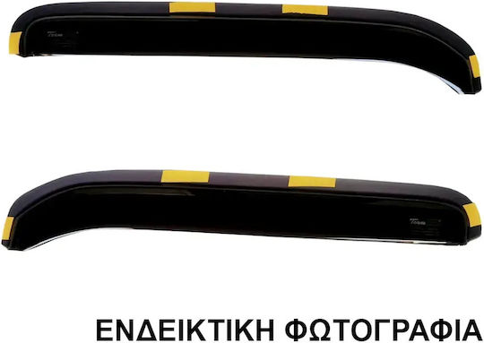 Heko Set deflectoare de vânt Dark Fime pentru Volkswagen Magazin online de golf / Jetta 2buc