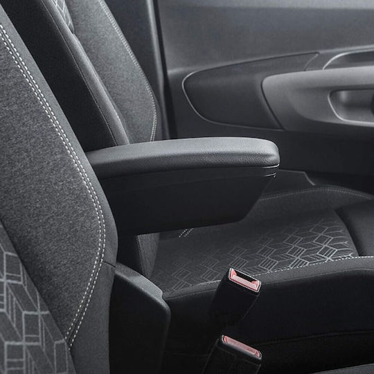 V01382/rt Complete Armrest Seat Armster 3 Seat Mounted Renault Clio Lhd 2013-2019 Captur Lhd 2013-2019 Plastic Vegan Leather Black Rati 1 Pc