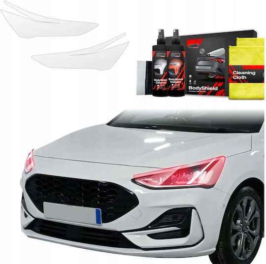 Grizzglass Protective Film Lamps Grizzglass Bodyshield Ford Focus St-line X Hatchback Facelift 2021-2025 2in1