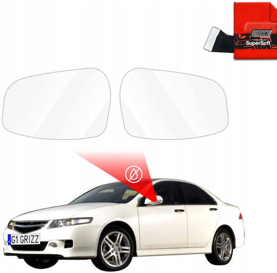 Grizzglass Rainproof Film Mirrors Grizzglass Zerodrop Honda Accord 7 Facelift 2005-2007