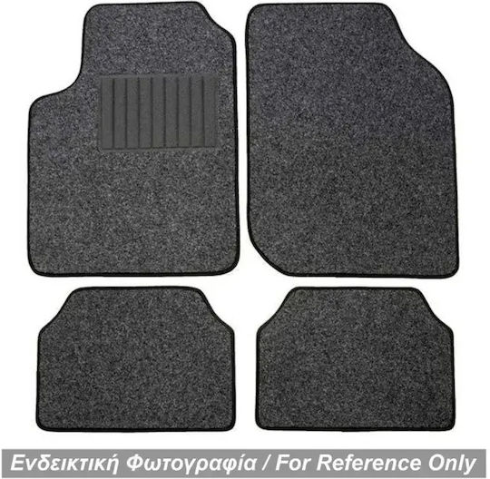 Race Axion Satz Vorder- und Hintermatten 4Stück aus Teppichboden für Volkswagen Golf 1991-1997 Gray