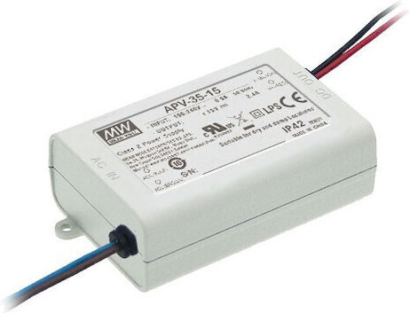 Mean Well Apv LED Power Supply IP42 Power 25W with Output Voltage 12V