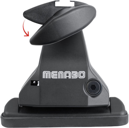 Menabo Komplettes Set Autodachträger Aluminium Omega Plus L 130 Cm Silber Ford Mondeo Iv 4 Türen 2014>-2 Stück 9980 Mb+14730 Mb Mp.fo.14730/mb-omgps-8