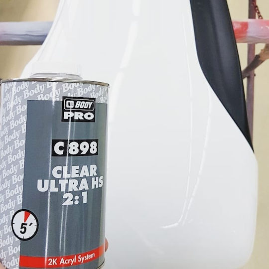 HB Body C898 Βερνίκι Επιφάνειας Άχρωμο 1lt