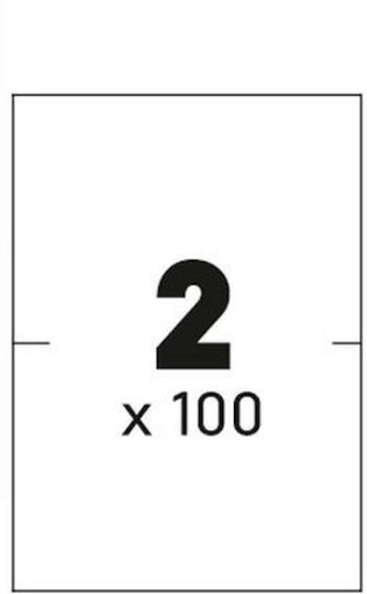 Premium Self-Adhesive A4 Labels Rectangular 210x148mm