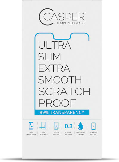 Casper 0.3mm Tempered Glass 100τμχ (iPhone 12 mini)