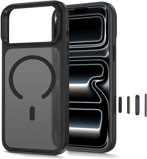 Tech-protect Magstand Magsafe Cc Iphone 17 Pro 18 Pro Matte Black 5906302341177