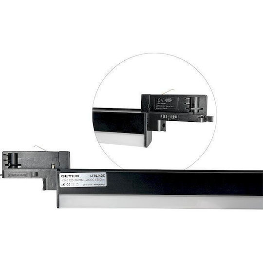 Geyer Commercial Linear LED Ceiling Light 40W Natural White IP20 111cm