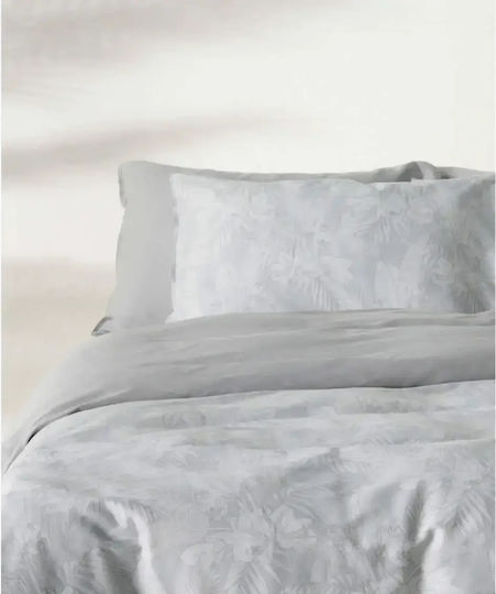Kentia Duvet Cover Set Solaya Cotton Satin 220x240cm Double With 2 Pillowcases Stylish Solaya 22