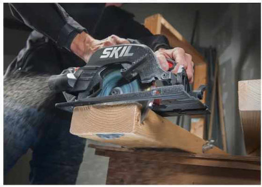 Skil 3571CA Fierăstrău Circular Brushless 20V Solo Cu Sistem De Aspirare