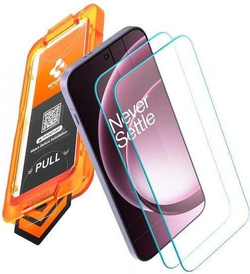 Spigen Alm Glas.tr Slim Ac Gehärtetes Glas 2 Stück OnePlus 15