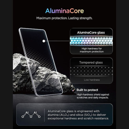 Sticlă Temperată Spigen Glas.tr Ez Fit Pro 2-Pack Galaxy Z Fold 7 8 Ultra Privacy 8800337253764