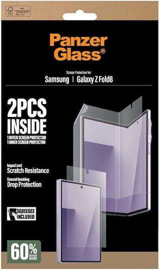 Panzerglass Sub Screen Protector & Main Film Screen Protector Samsung Galaxy Z Fold 8 Classic Fit
