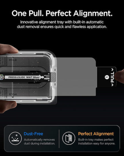 Spigen Glas.tR EZ Fit Pro HD Full Glue Tempered Glass (iPhone Duo)