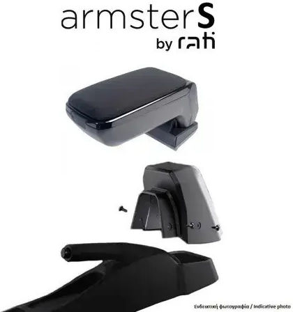 Rati Armster S Car Fabric Armrest for Renault Twingo 2014+ Black