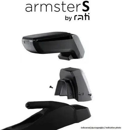 Rati Armster Car PU Armrest for Hyundai Accent Mercedes-Benz S-Class 2006-2009 Black