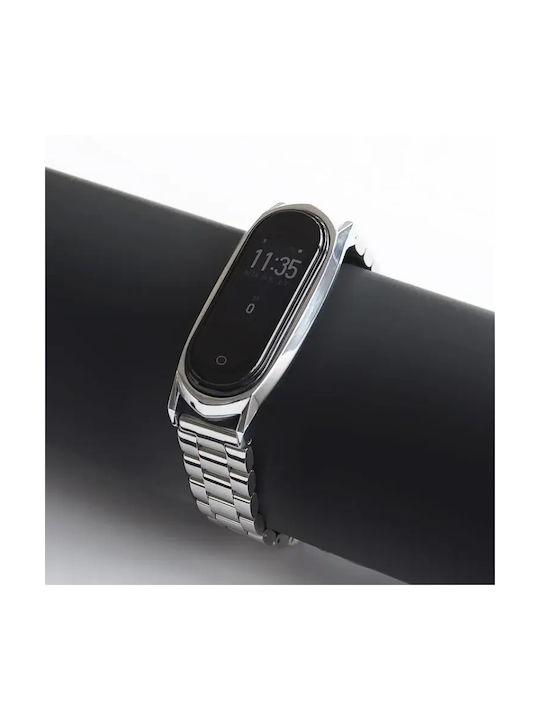 Tech-Protect Λουράκι Metal Ασημί (Mi Band 5)