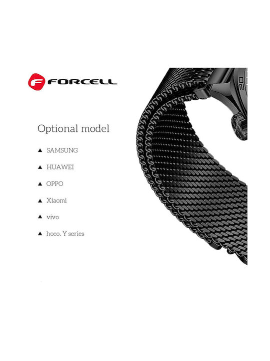 Forcell Λουράκι Ανοξείδωτο Ατσάλι Χρυσό (Samsung Galaxy Watch)