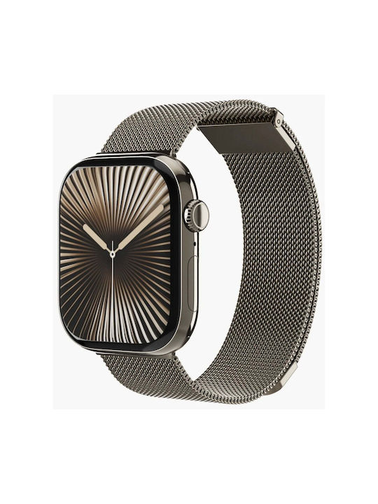 Vonmählen Milanese Loop 2 Tragbare Bänder für Apple Watch 38 | 40 | 41 mm Einheitsgröße Sand Wüstensand Vonmählen Milanese Loop 2 Tragbare Bänder für Apple Watch 38 | 40 | 41 mm Einheitsgröße Sand Wüstensand