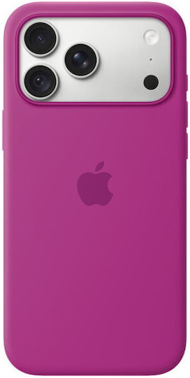 Apple Silicone Case With MagSafe Back Cover Σιλικόνης Magenta (iPhone 18 Pro Max)
