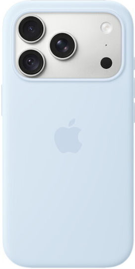 Apple Carcasă din silicon cu MagSafe Back Cover Albastru Crisp (iPhone 18 Pro)