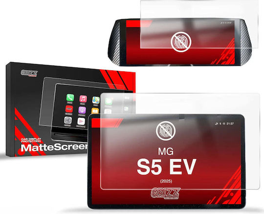 GrizzGlass Membrană de Protecție a Ecranului Cardisplay Mg S5 Ev 12 8" 2025 – Mată Antireflexivă Protecție 2 buc