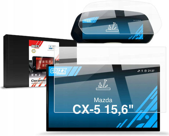 Grizzglass Folie Ceramică Cardisplay Protection Mazda Cx-5 15 6'' 2026 2w1 Grz19526