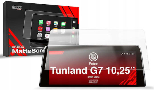 Grizzglass Matt Film Grizzglass Cardisplay Schutz Für Foton Tunland G7 10.25 Zoll 2024-2025