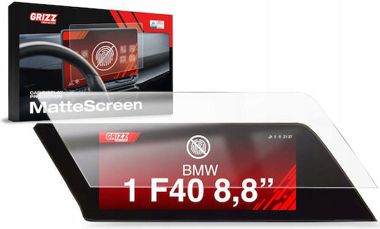 GrizzGlass Folie Mată GrizzGlass Cardisplay Protecție BMW 1 F40 8.8" 2019-2023
