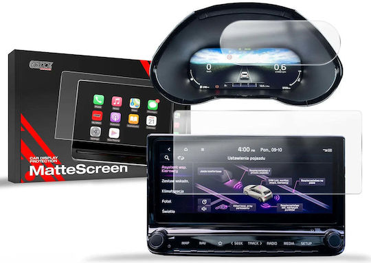 GrizzGlass Folie Mată GrizzGlass Cardisplay Protecție Kia ProCeed 2024-2025 2in1