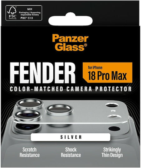 Panzerglass Fender Ip 18 Pro Max Silver Camera Protection