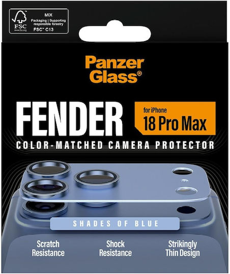 PanzerGlass Fender iP 18 Pro Max Сини Протектори за Камерата на Мобилния Телефон