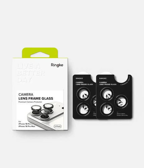 Osłona Aparatu Ringke Camera Frame Protector 2-pack Iphone 18 Pro Pro Max Black 8800380462489
