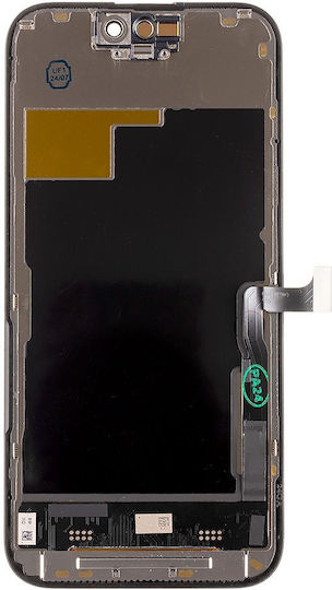 Οθόνη mit Touch-Mechanismus für IPHONE 15 PRO (Schwarz)