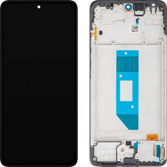 Xiaomi Ecran Cu Mecanism Tactil Și Ramă Pentru Xiaomi Redmi Note 14 4G Negru