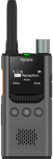Пакет 8 Hytera S1 Pro PMR-446 Сив + Многократен Зарядно Устройство – Digital+Analog AI Noise Cancellation