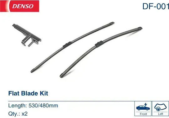 Denso Lamelă Plat Ștergător Auto Șofer 530mm
