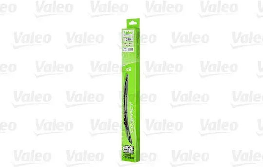 Valeo Compact Комплект Предни Чистачки за Автомобил 450мм